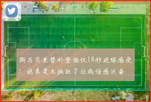斯万贝里替补登场仅18秒进球感受：这真是太疯狂了让我倍感兴奋