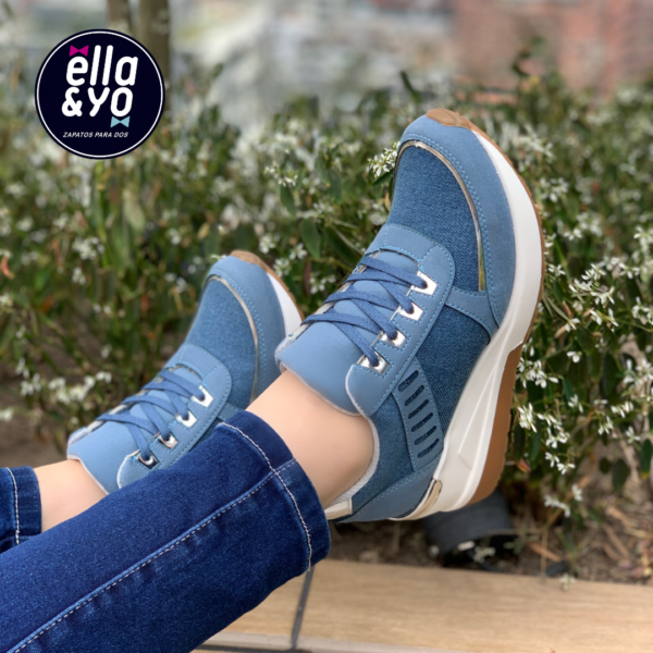 SNEAKER 576 AZUL - Imagen 2