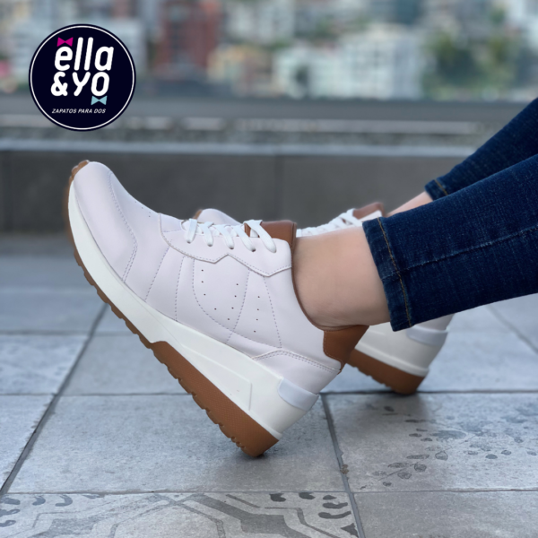 SNEAKER BR 607 BLANCO - Imagen 2