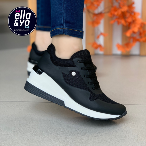 SNEAKER BR 611 NEGRO - Imagen 3