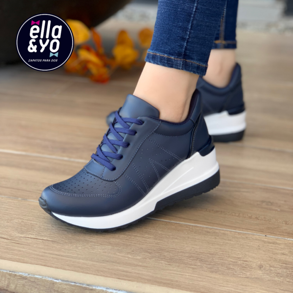 SNEAKER BR 522 AZUL - Imagen 2