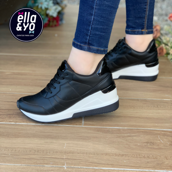 SNEAKER BR 607 NEGRO